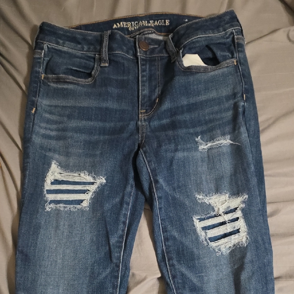 American Eagle Outfitters Dark Blue Jeans